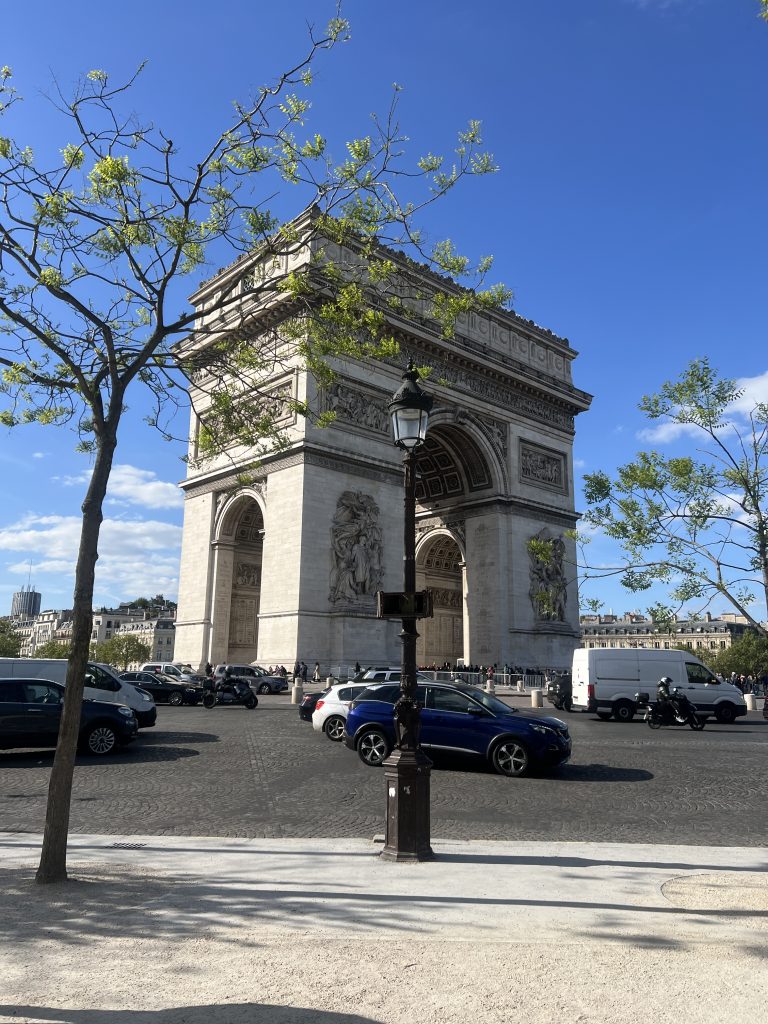 L'Arc De Triomphe in Paris