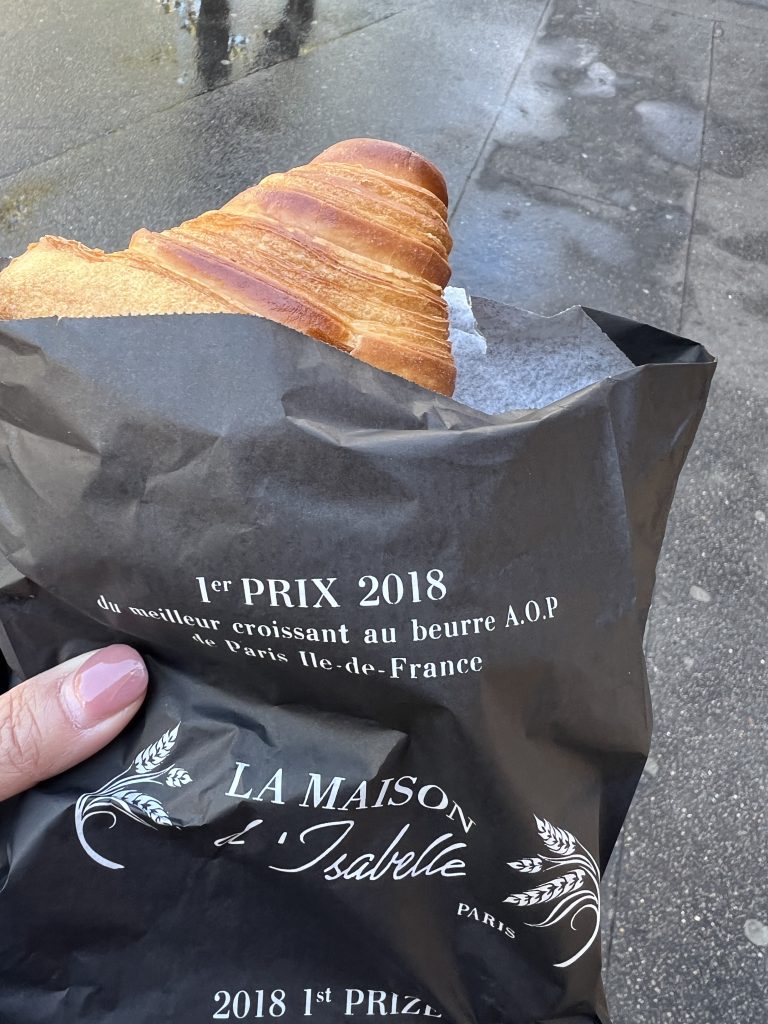 Croissant in Paris France